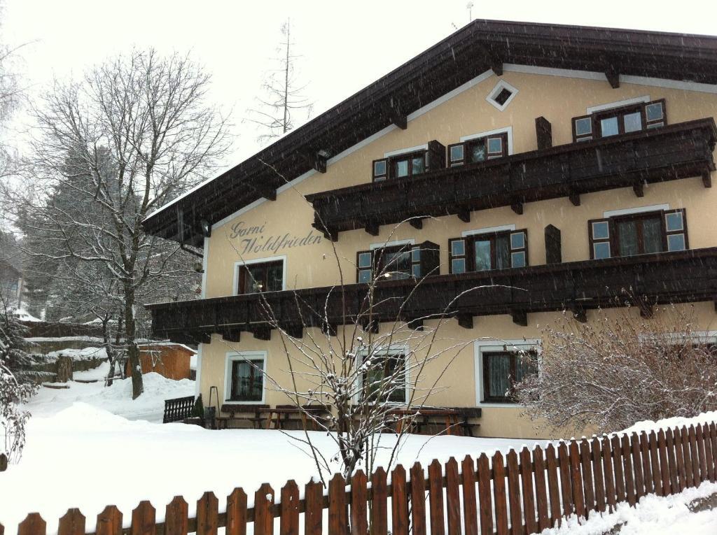 Garni Waldfrieden Hotel Castelrotto Luaran gambar
